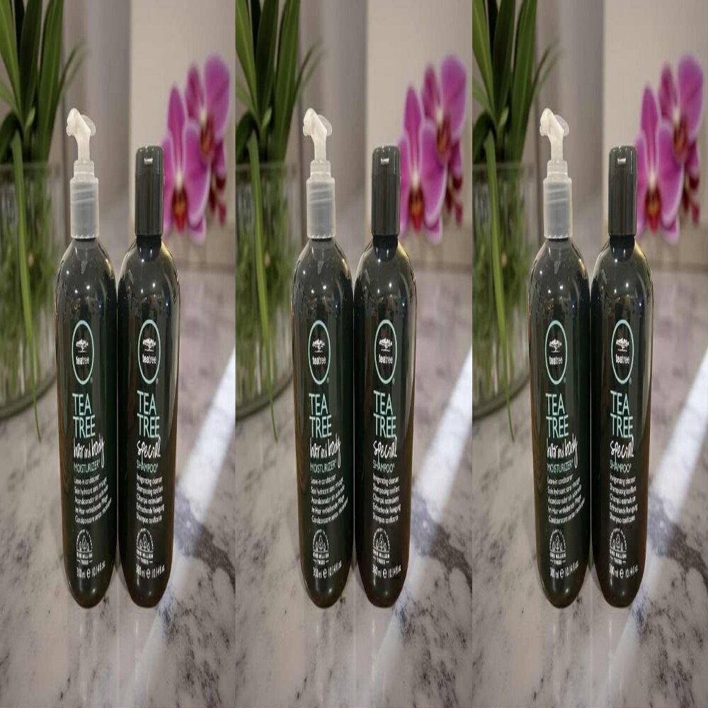 Paul Mitchell Tea Tree Special Shampoo  Hair and Body Moisturizer 10.1 oz_ 3 Set